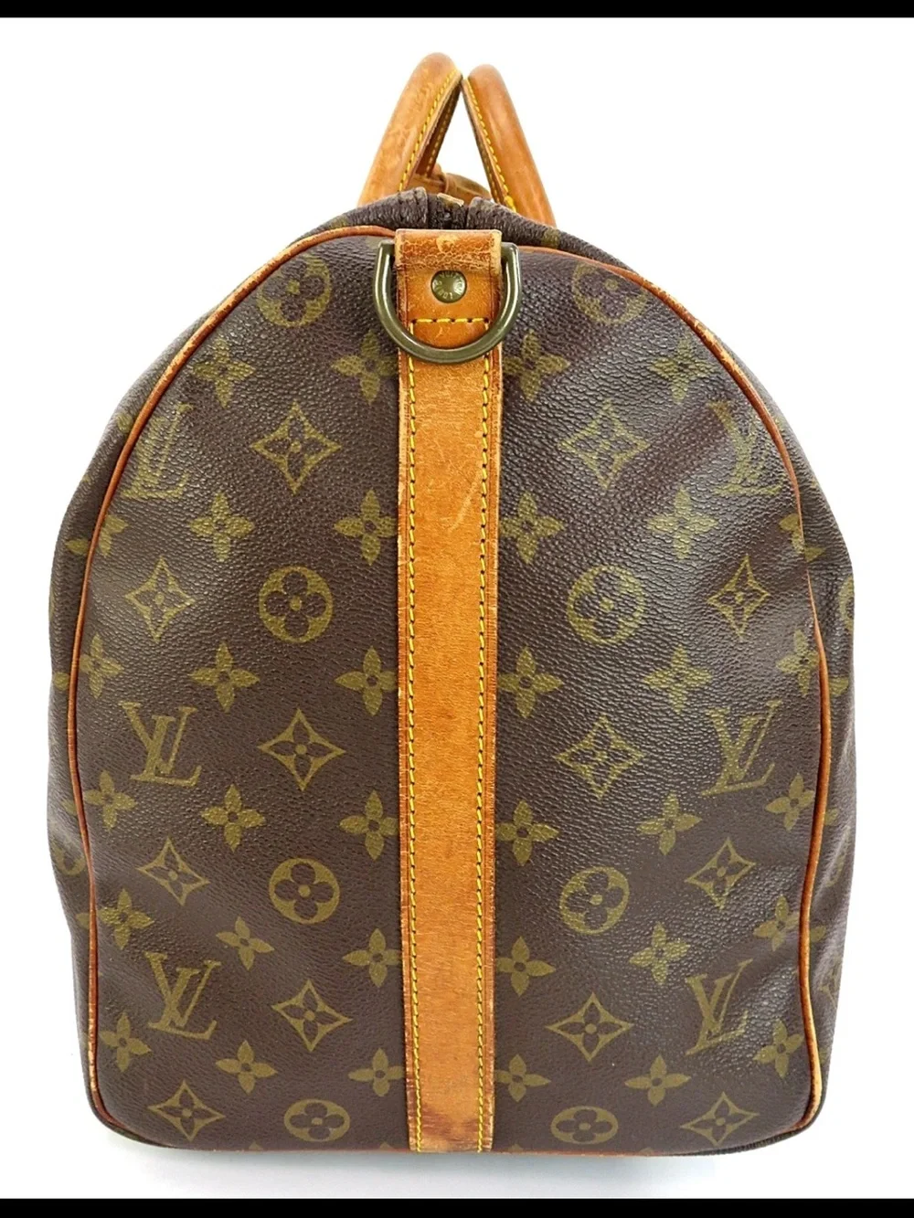 Louis Vuitton Brown Monogram Keepall Duffel Bag